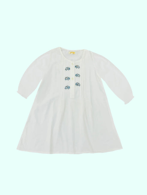 Full sleeves Night Dress Elephant